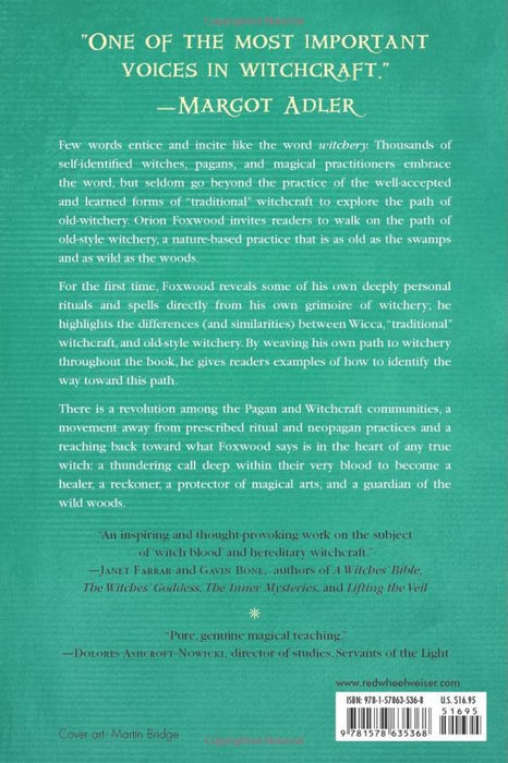 Flame in the Cauldron: A Book of Old-Style Witchery by Orion Foxwood