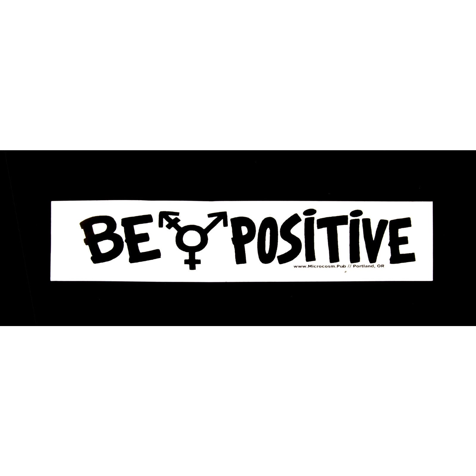 Be Gender Positive Sticker