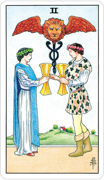 Tiny Tarot Key Chain (Universal Waite® Tarot Deck)