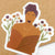 Floral Headwrap Vinyl Sticker