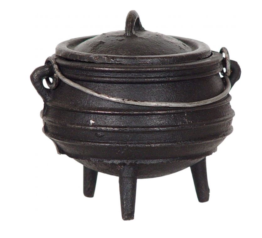 Cauldron 5.5 inch Striped (Cast Iron)