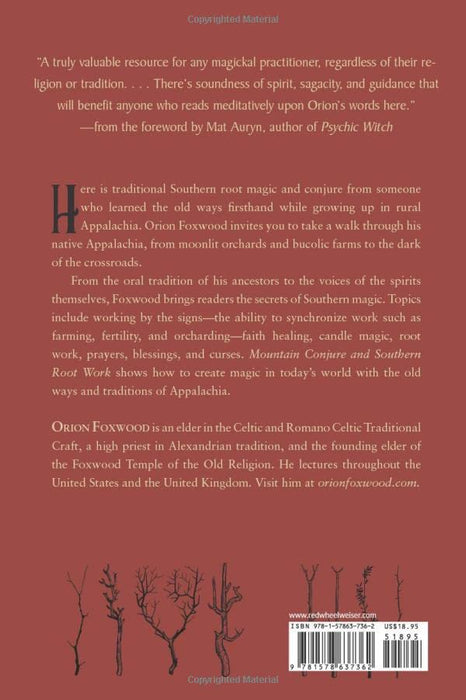 Mountain Conjure and Southern Root Work by Orion Foxwood