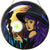 Glass Suncatcher 6in - Witch