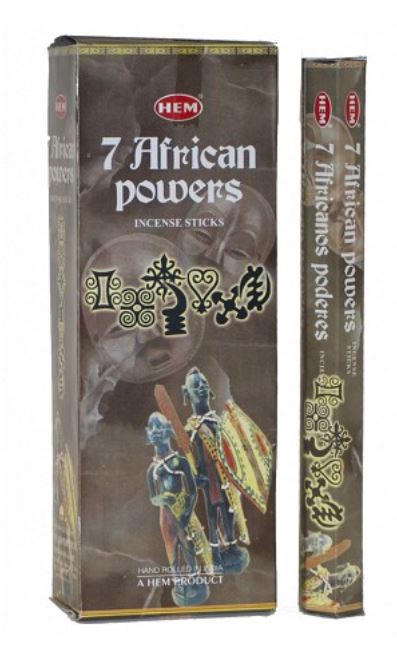 HEM 7 African Powers Incense (20 Sticks)