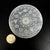Round Selenite Plate Zodiac Engraved 8cm