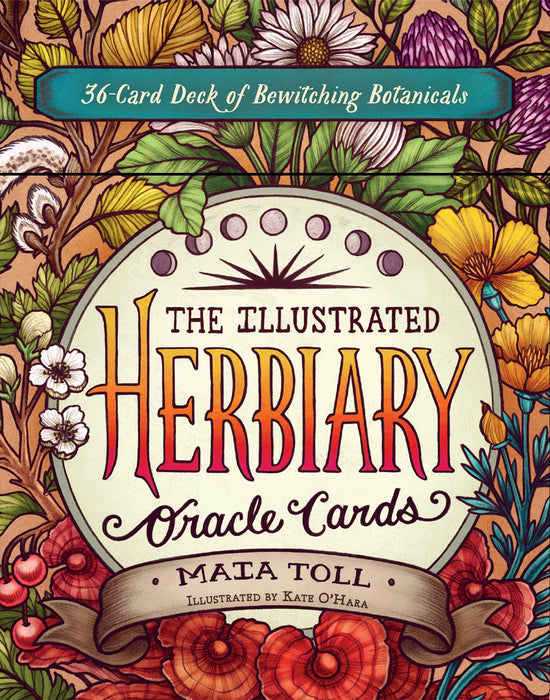 Illustrated Herbiary Oracle Cards by Maia Toll