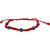 Adjustable Bracelet Evil Eye Red