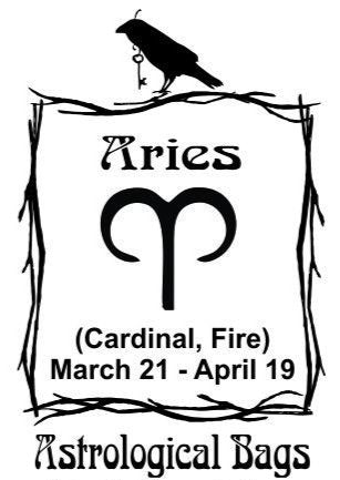 Aries Astrological Bag