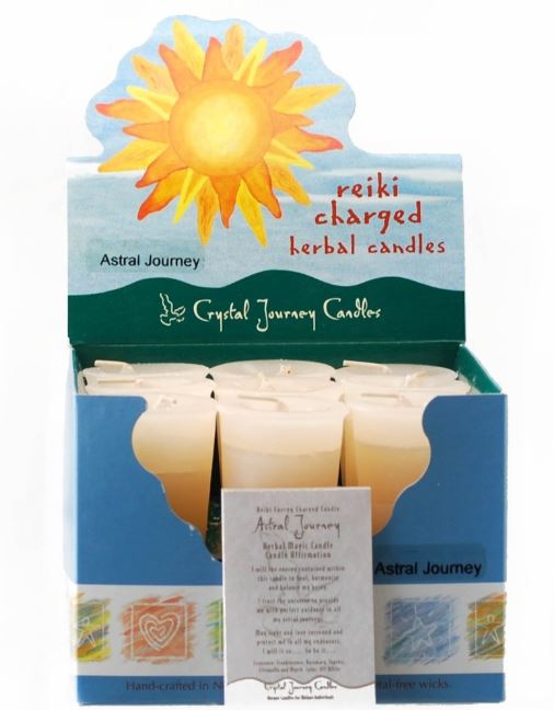 Astral Journey Herbal Votive Candle (OFF White)