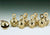 Pentacle Brass Ghungroo Bells in String 33"L