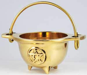 Brass Cauldron 3"