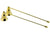 Brass Candle Snuffer -11"L