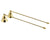 Triple Moon Brass Candle Snuffer -11"L
