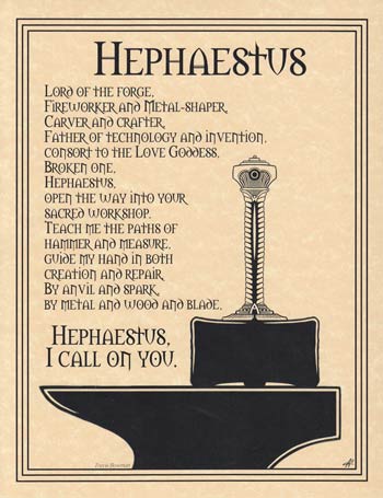 Poster Hephaestus