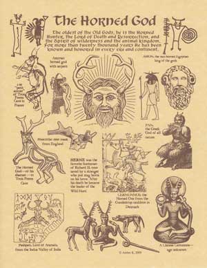 Poster Horned God