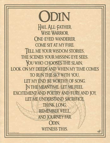 Poster Odin