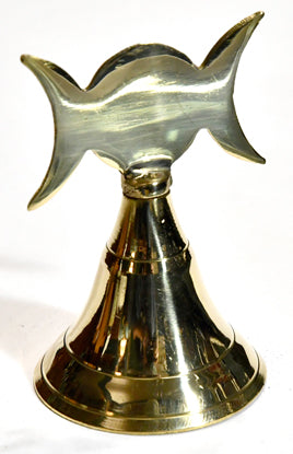 Triple Moon Brass Bell 4"