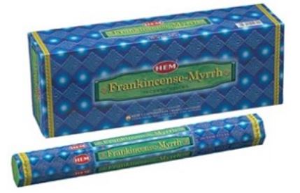 HEM Frankincense-Myrhh Incense (20 Sticks)