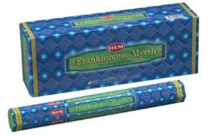 HEM Frankincense-Myrhh Incense (Sticks and Cones)
