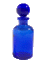 Blue Apothecary Bottle 1/2 oz.