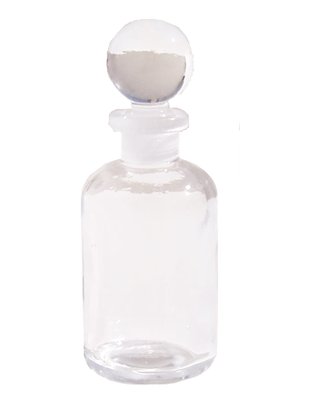 Clear Apothecary Bottle 1/2 oz.