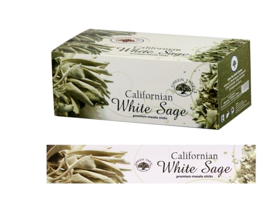 Green Tree White Sage Incense (Sticks)