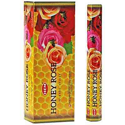 HEM Honey Rose Incense (20 Sticks)