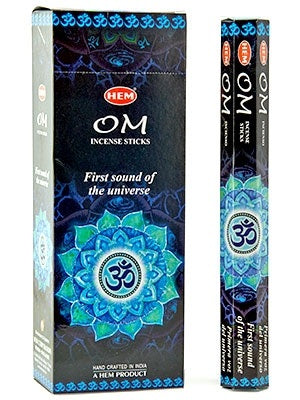 HEM Om Incense (Hex Pack 20 Sticks)