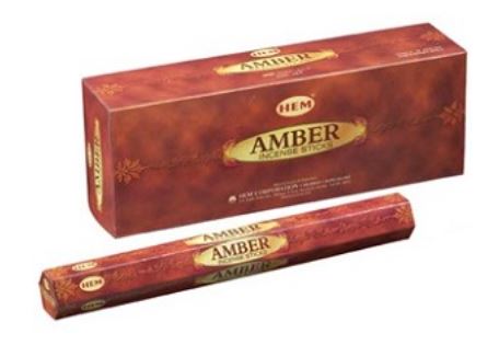 Hem Amber Incense (20 Sticks)