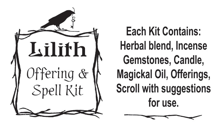 Lilith Offering & Spell Kit