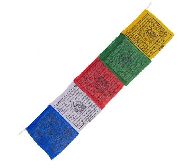 Tibetan Prayer Flag 10 Flaps 44" Traditional