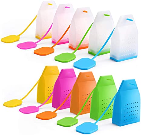 Silicone Tea Bags - Assorted Colors