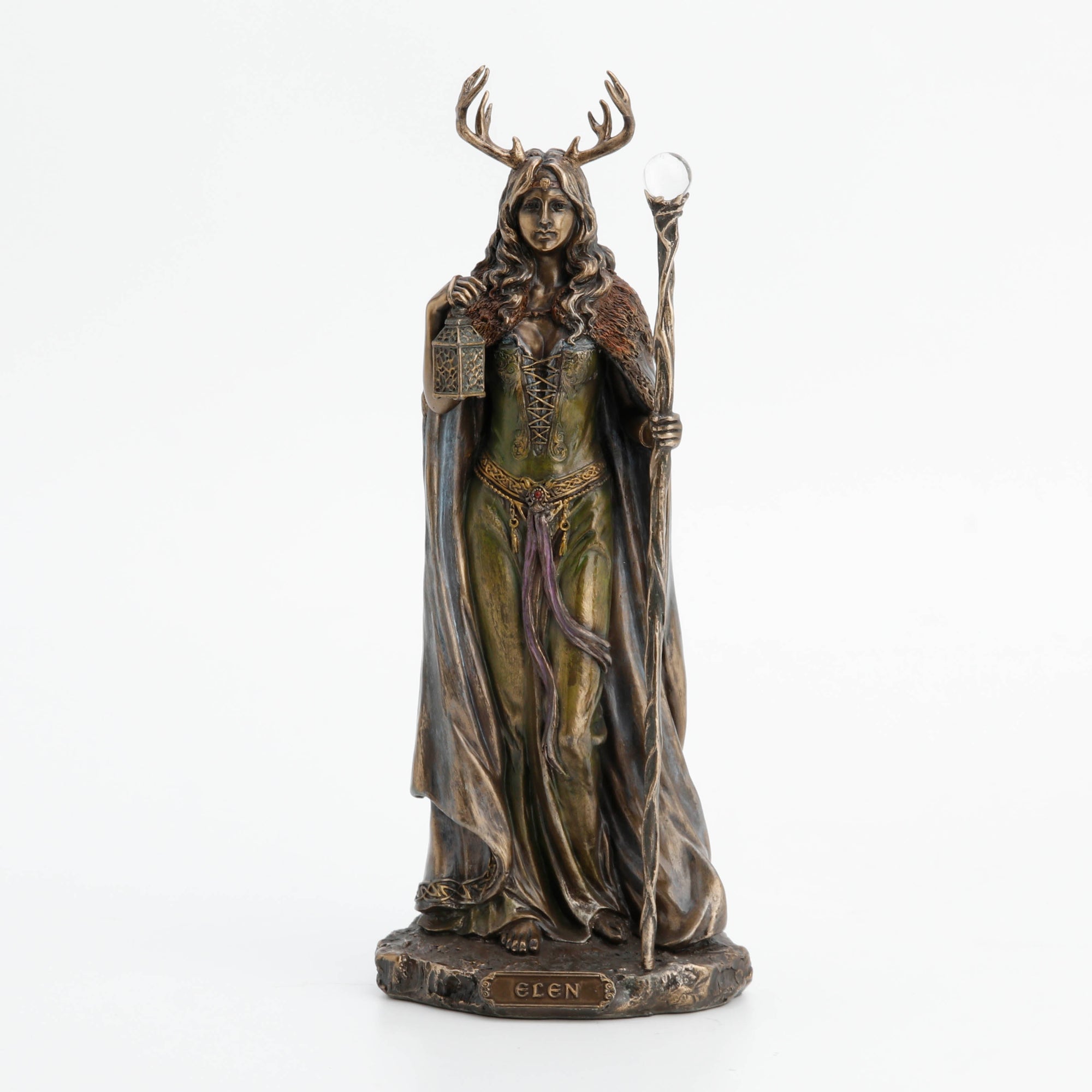 Elen Of The Ways Antlered Goddess Of The Forrest (Celtic) Statue