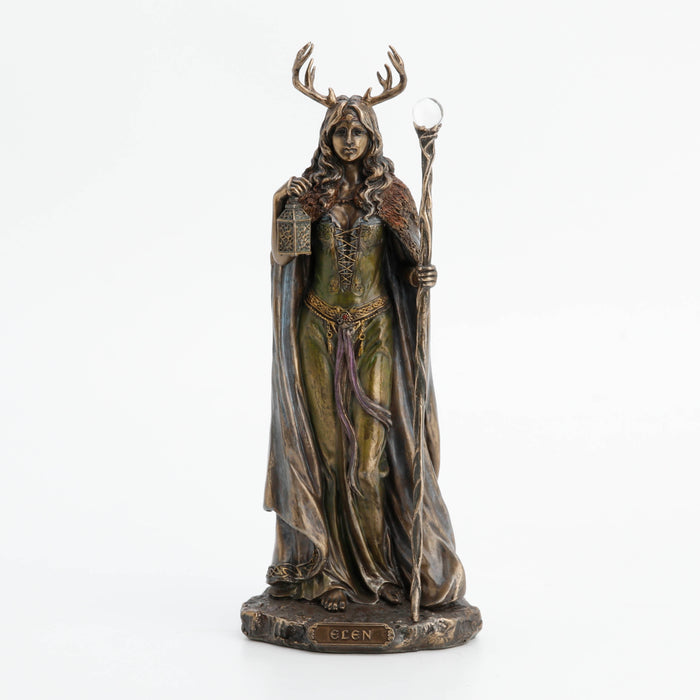 Elen Of The Ways Antlered Goddess Of The Forrest (Celtic) Statue