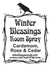 Winter Blessings Spray