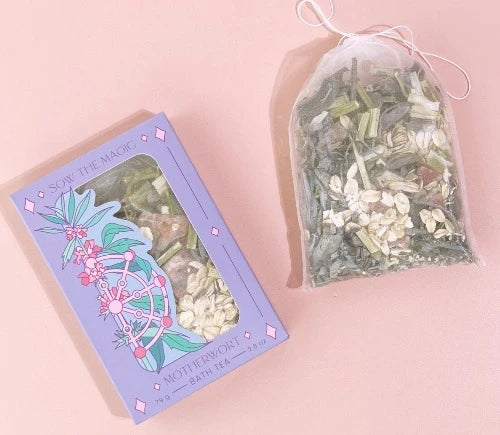Sow the Magic Motherwort Botanical Bath Tea Box