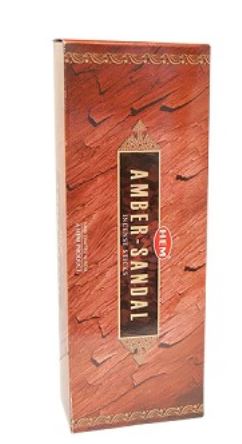 HEM Amber Sandal (20 Sticks)