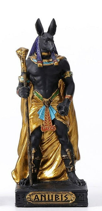 Small Egyptian God Anubis Statue– Asheville Pagan Supply