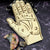 Palmistry Hand Crystal Grid