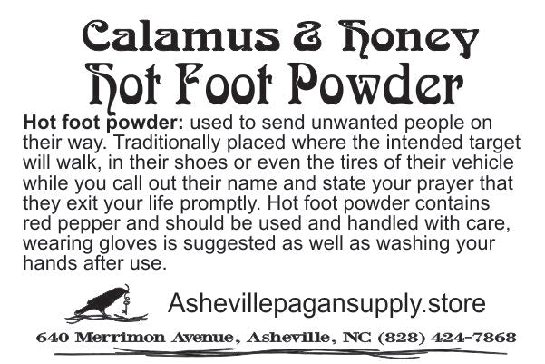 Calamus & Honey Hot Foot Powder