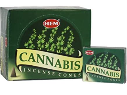 HEM Cannabis Incense (Cones)