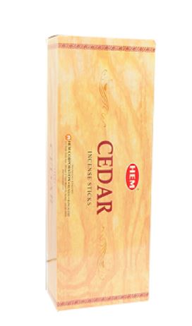 HEM Cedar Incense (20 Stick Hex Pack)