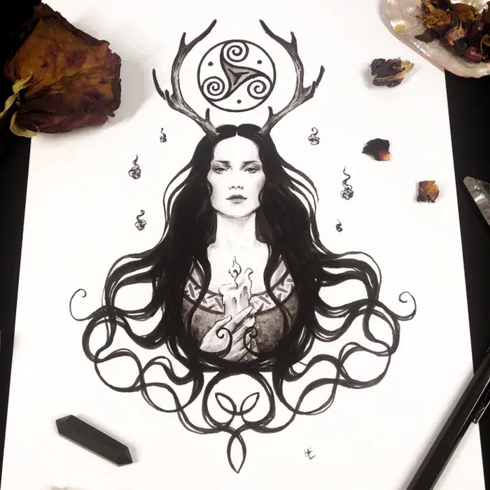 The Art of Annabelle Lewis Prints - Brigid