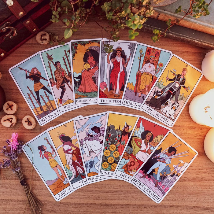 Modern Witch Tarot Deck by Lisa Sterle