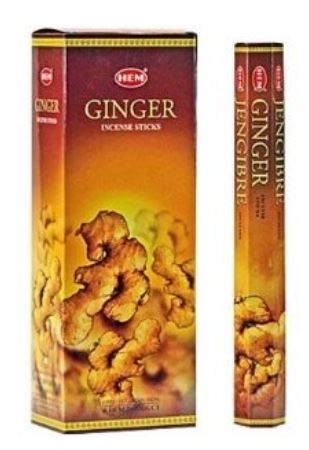 HEM Ginger Incense (20 Sticks)
