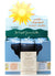 Gratitude Herbal Votive Candle (Gray/Black)