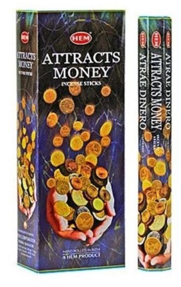 HEM Attracts Money Incense (20 Sticks)