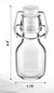 Mini Swing Top Bottles with Stoppers 2 oz