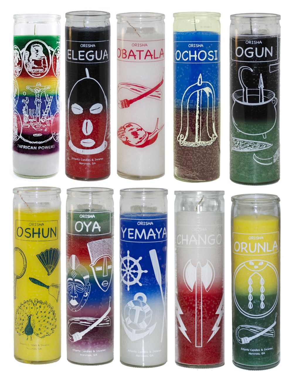 7 Day Orisha Candles