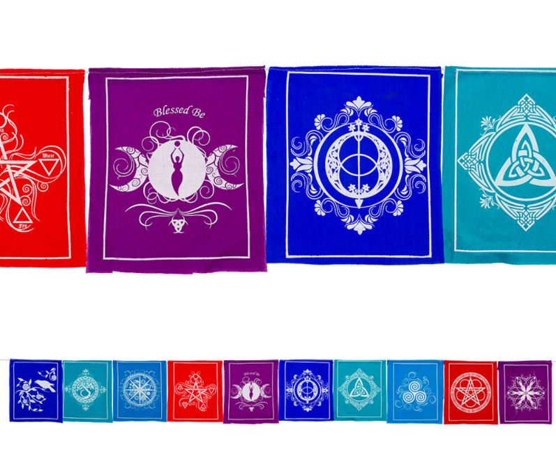 Tibetan Prayer Flags Pagan